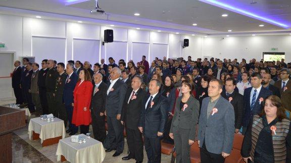 İlçemizde İstiklal Marşının Kabülü ve Mehmet Akif Ersoyu anma günü törenle kutlandı