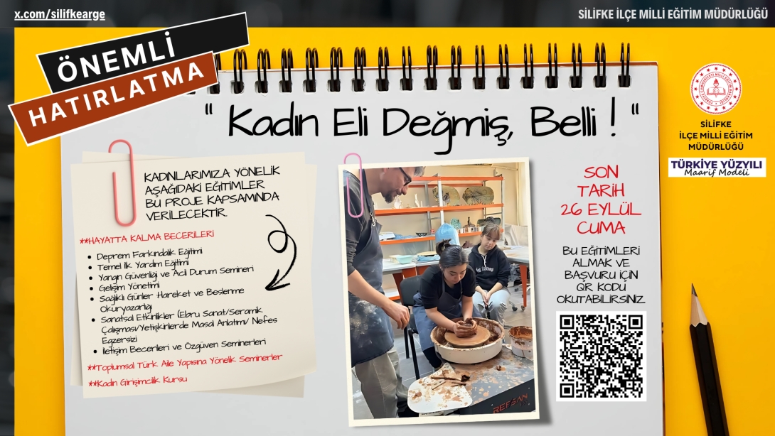 KADIN ELİ DEĞMİŞ, BELLİ! PROJEMİZ BAŞLIYOR!